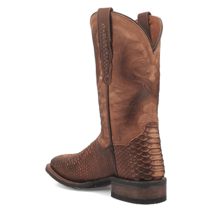 Men's Dan Post Ka Faux Python Print Leather - Saddle - DP4526