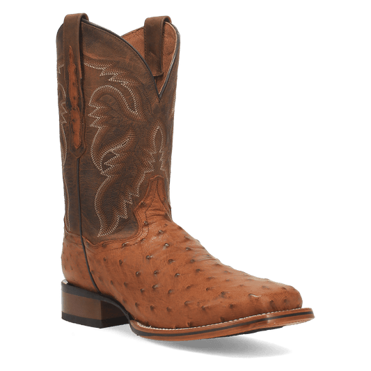 Men's Dan Post Alamosa Full Quill Ostrich Boot - Bay Apache - DP4874