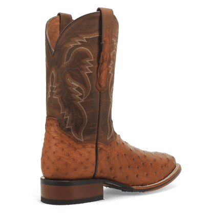 Men's Dan Post Alamosa Full Quill Ostrich Boot - Bay Apache - DP4874