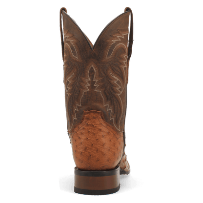 Men's Dan Post Alamosa Full Quill Ostrich Boot - Bay Apache - DP4874
