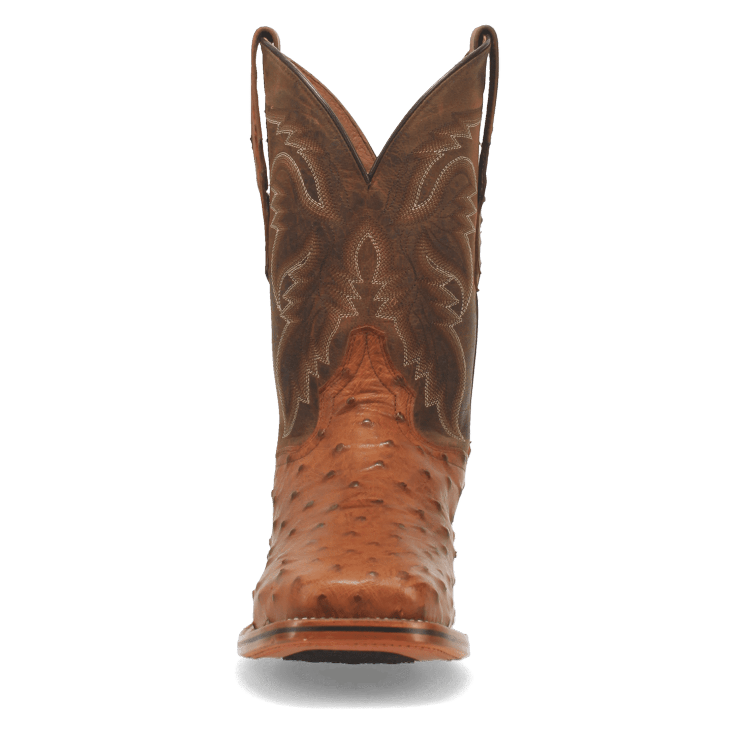 Men's Dan Post Alamosa Full Quill Ostrich Boot - Bay Apache - DP4874