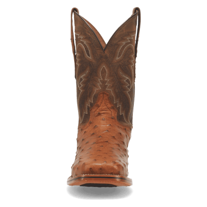 Men's Dan Post Alamosa Full Quill Ostrich Boot - Bay Apache - DP4874