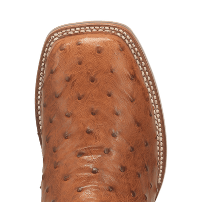 Men's Dan Post Alamosa Full Quill Ostrich Boot - Bay Apache - DP4874