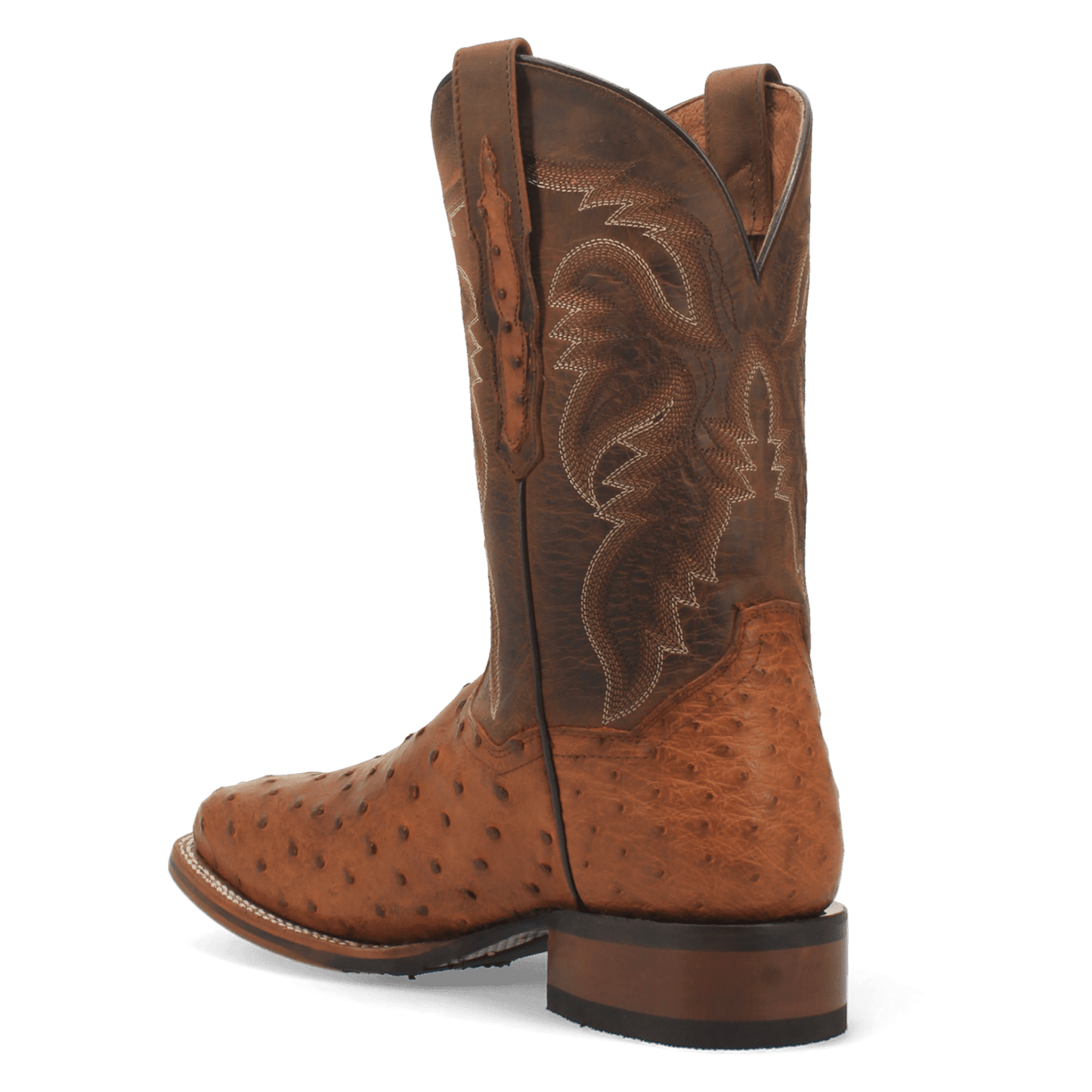 Men's Dan Post Alamosa Full Quill Ostrich Boot - Bay Apache - DP4874