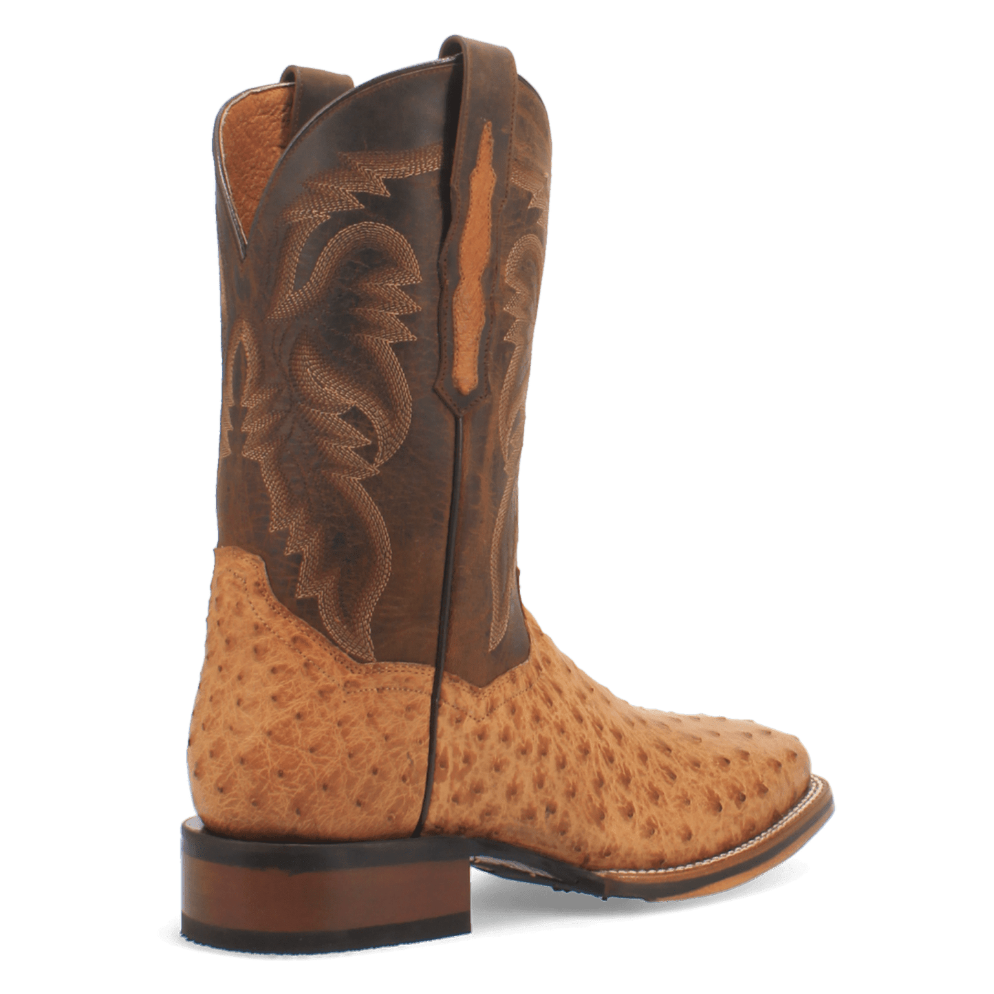 Men's Dan Post Kershaw Full Quill Ostrich Boot - Saddle - DP4951
