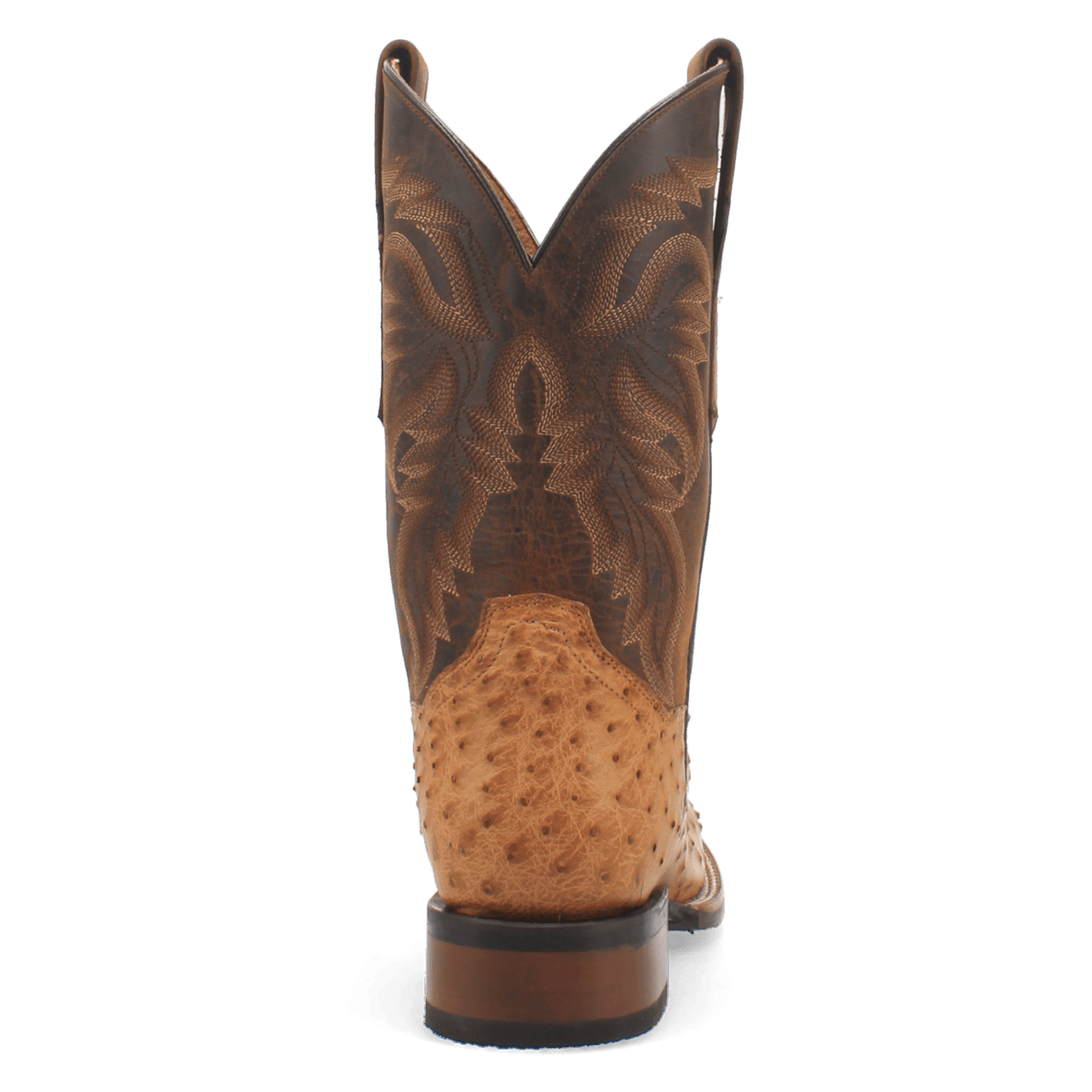Men's Dan Post Kershaw Full Quill Ostrich Boot - Saddle - DP4951