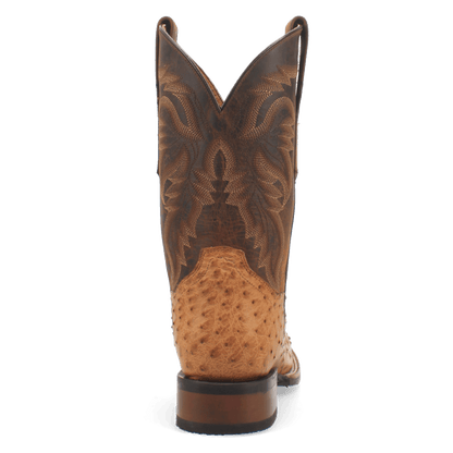 Men's Dan Post Kershaw Full Quill Ostrich Boot - Saddle - DP4951