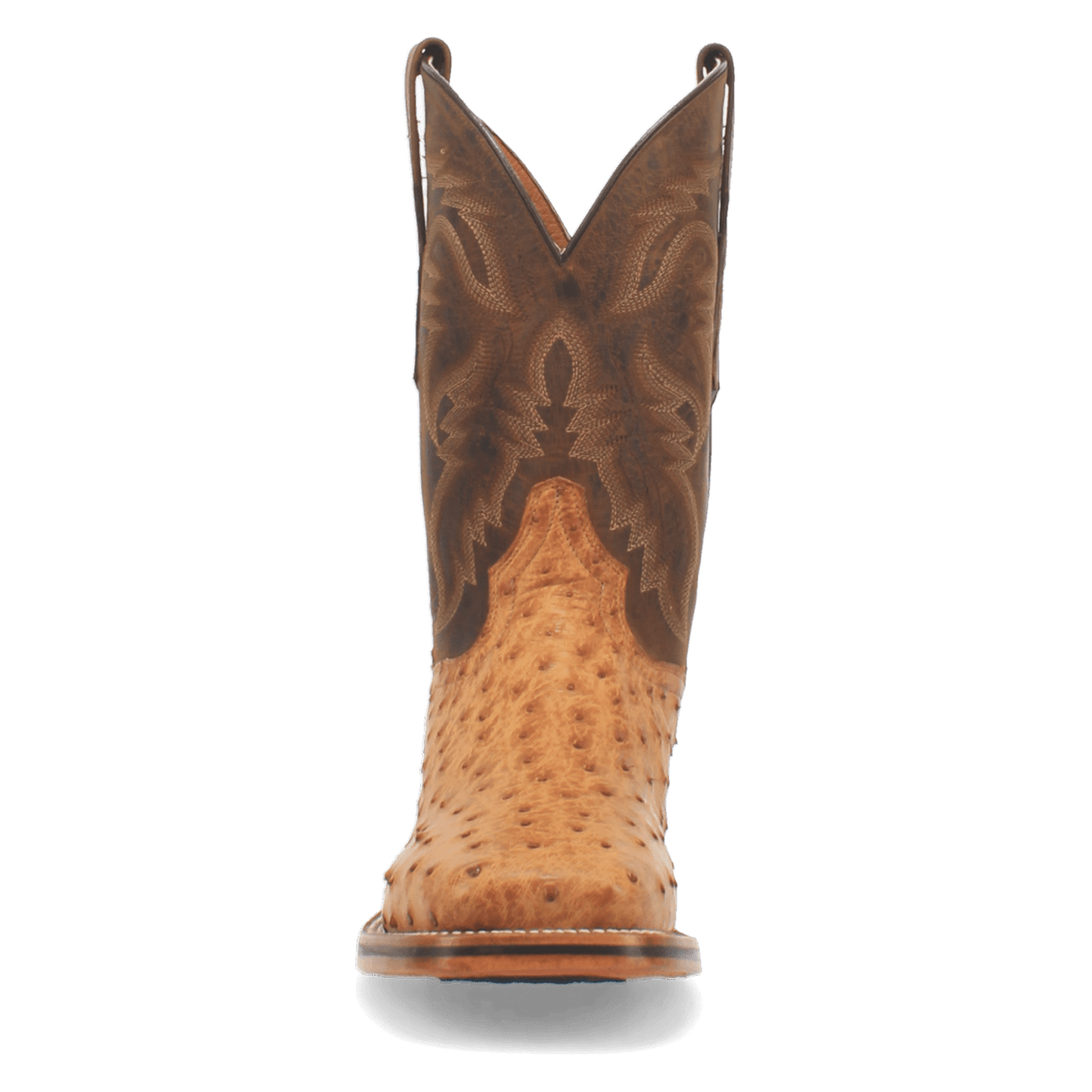 Men's Dan Post Kershaw Full Quill Ostrich Boot - Saddle - DP4951