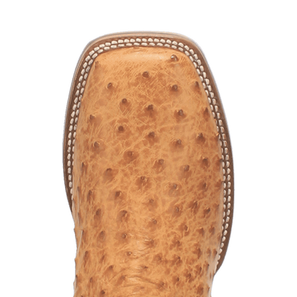 Men's Dan Post Kershaw Full Quill Ostrich Boot - Saddle - DP4951