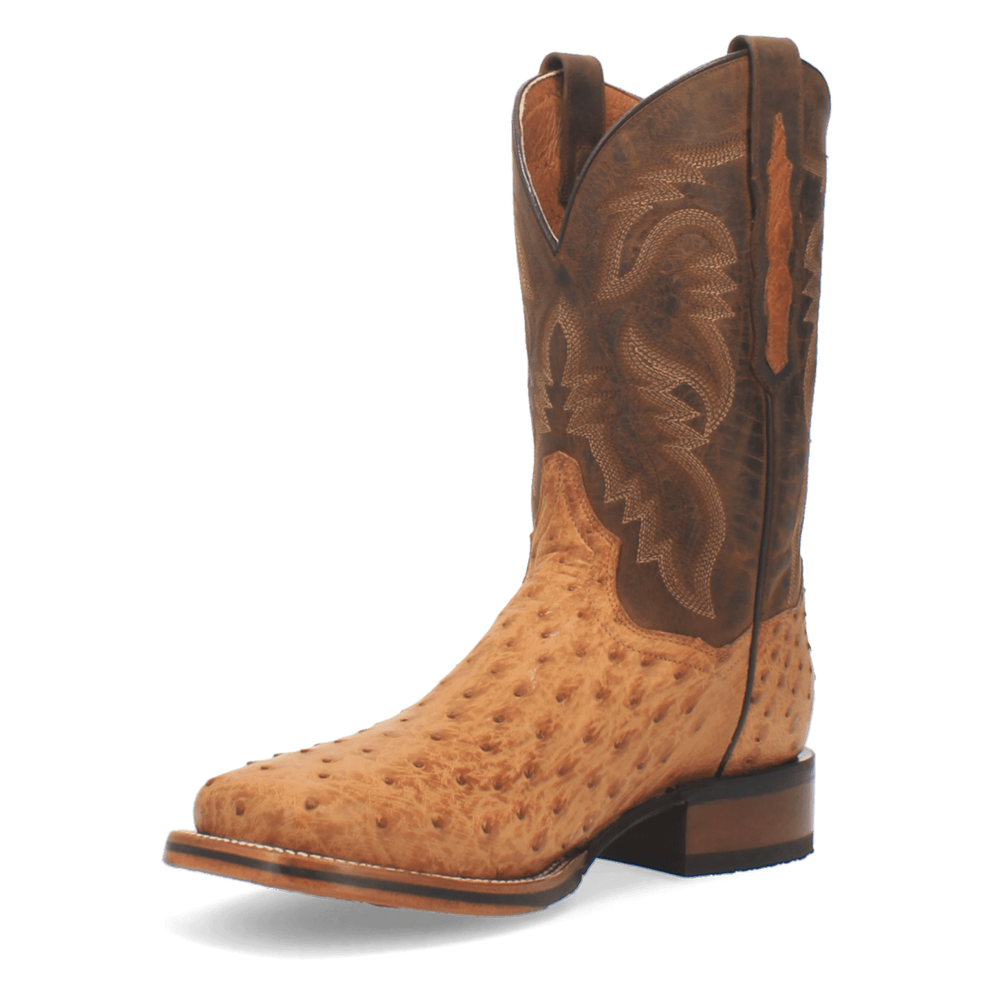 Men's Dan Post Kershaw Full Quill Ostrich Boot - Saddle - DP4951