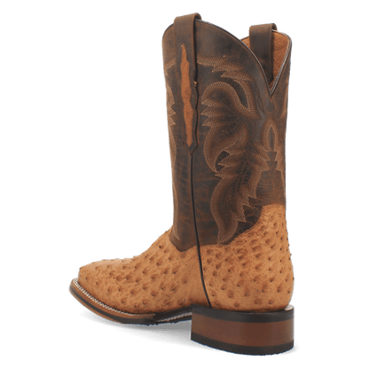Men's Dan Post Kershaw Full Quill Ostrich Boot - Saddle - DP4951