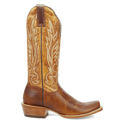 Women's Dan Post Amber Trail Leather Boot - Honey - DP5225