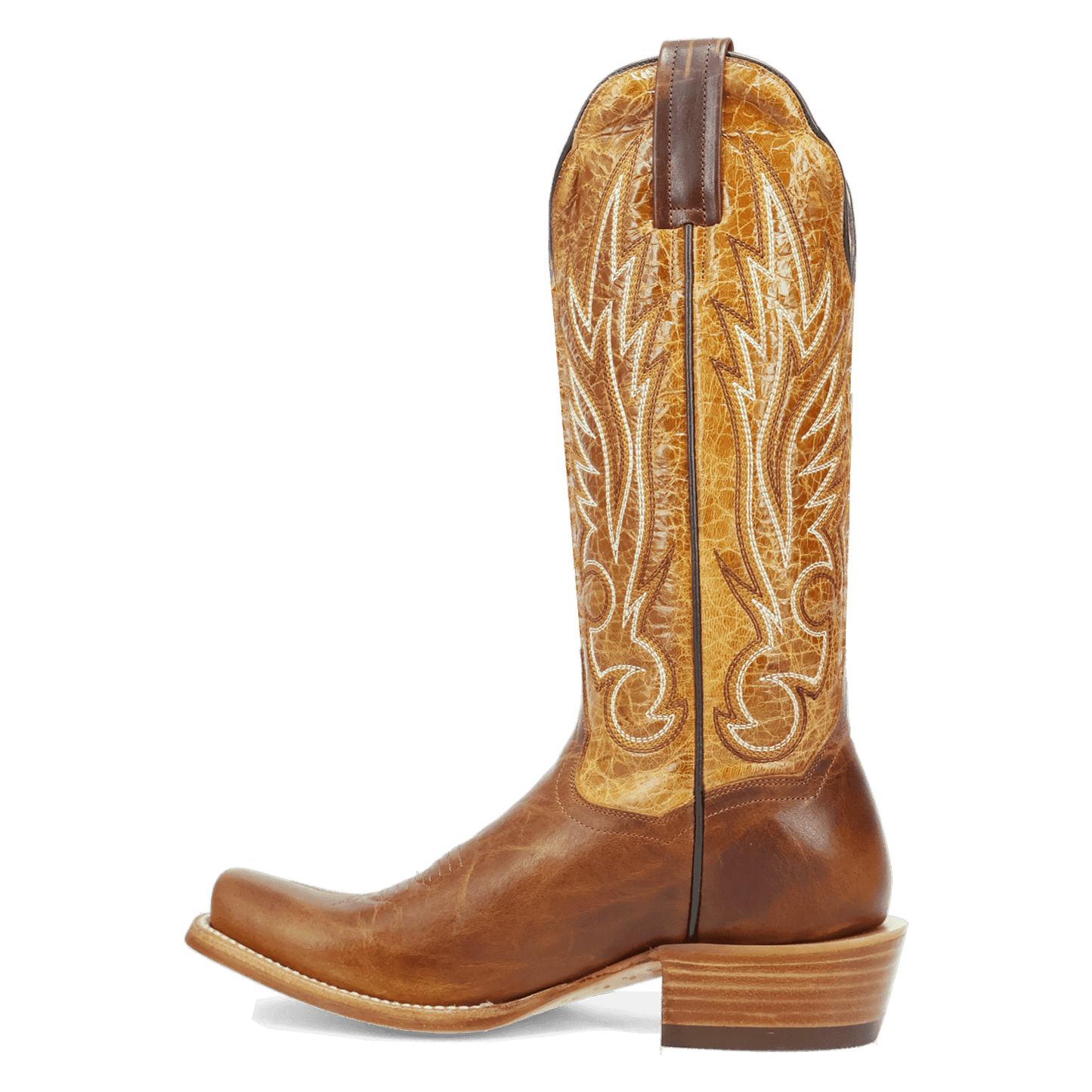 Women's Dan Post Amber Trail Leather Boot - Honey - DP5225