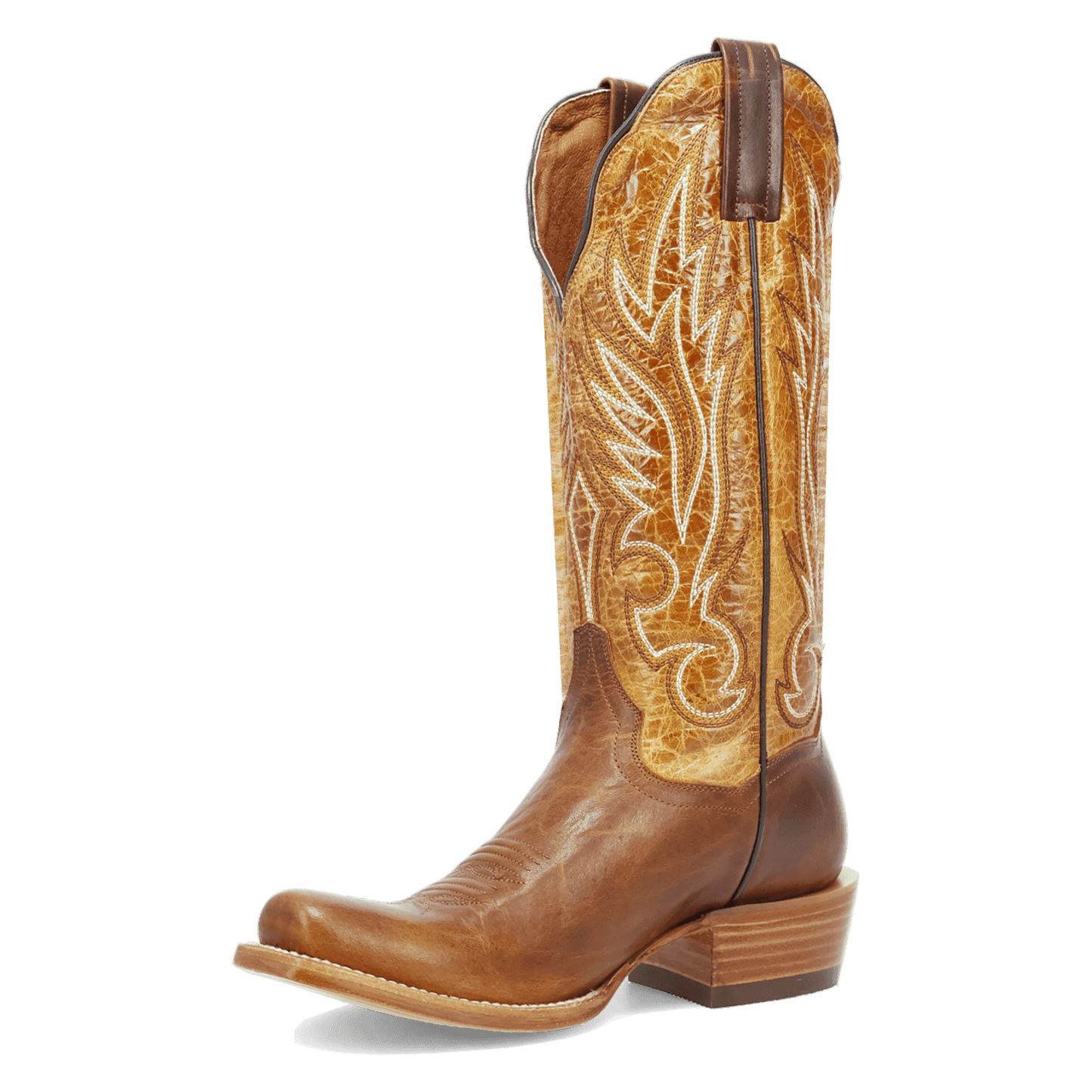 Women's Dan Post Amber Trail Leather Boot - Honey - DP5225
