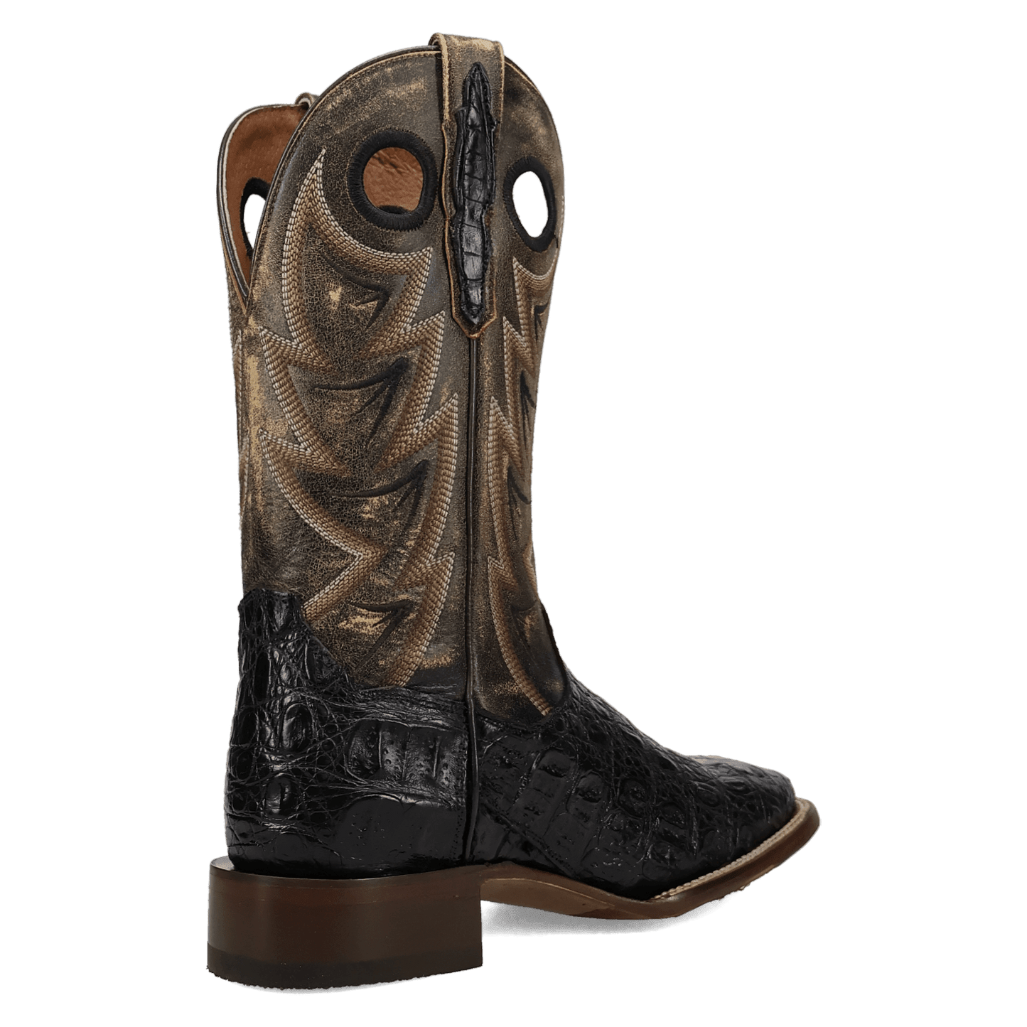 Men's Dan Post Marsh Caiman Boot - Black - DP5240