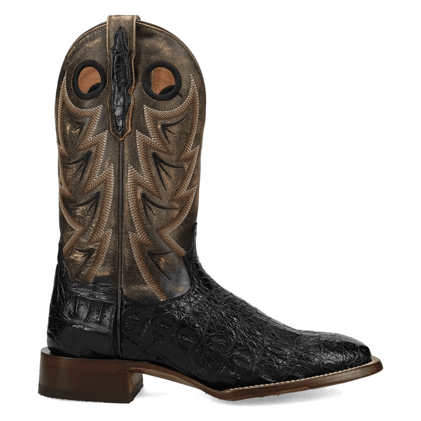 Men's Dan Post Marsh Caiman Boot - Black - DP5240
