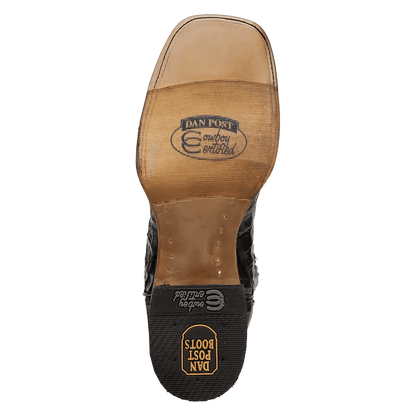 Men's Dan Post Marsh Caiman Boot - Black - DP5240