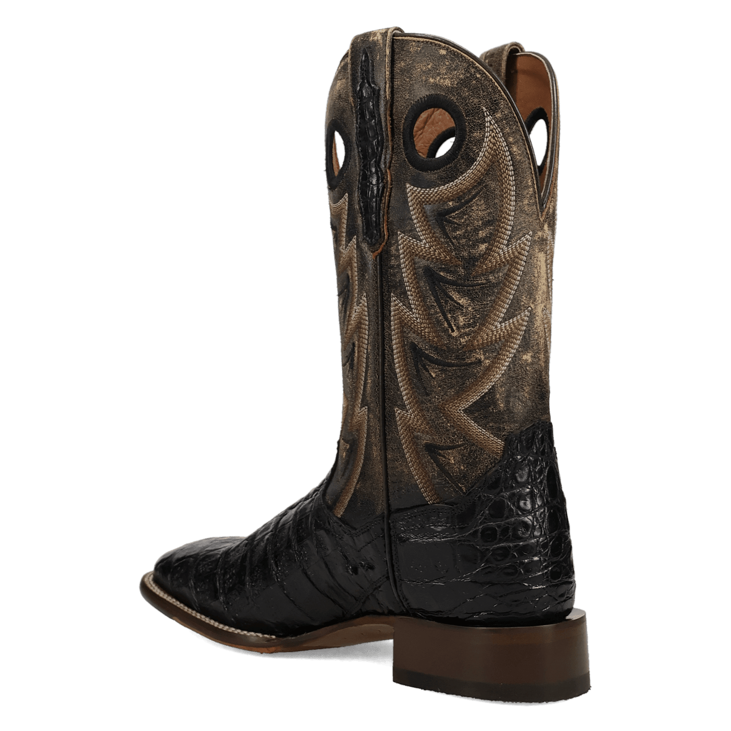 Men's Dan Post Marsh Caiman Boot - Black - DP5240