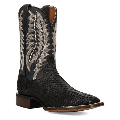 Men's Dan Post Midnight Reign Python Boot - Black - DP5269