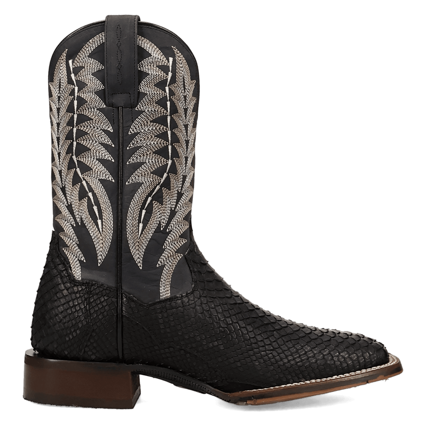 Men's Dan Post Midnight Reign Python Boot - Black - DP5269