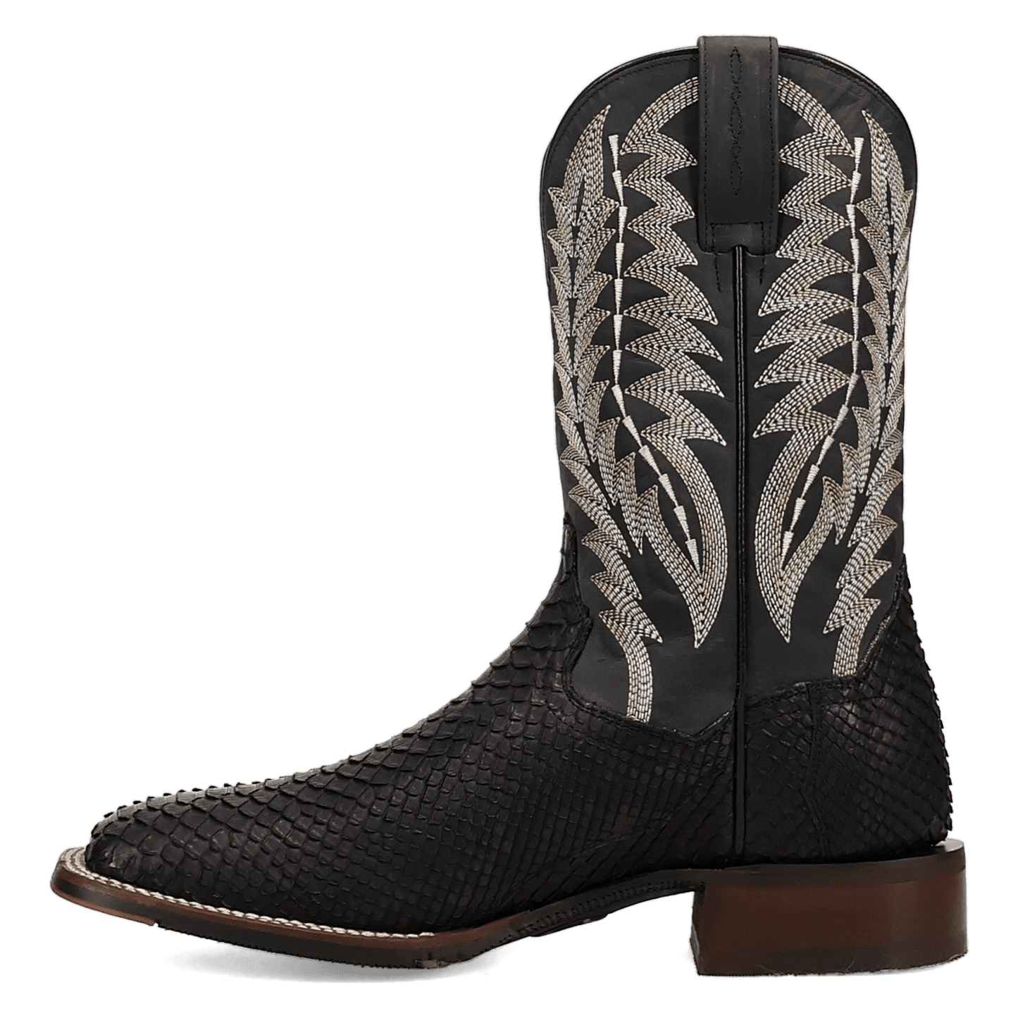 Men's Dan Post Midnight Reign Python Boot - Black - DP5269