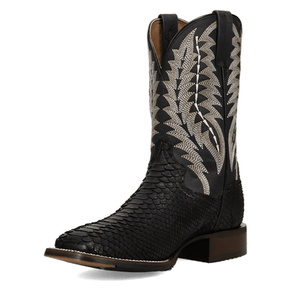 Men's Dan Post Midnight Reign Python Boot - Black - DP5269