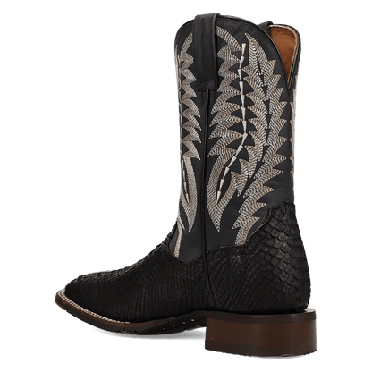 Men's Dan Post Midnight Reign Python Boot - Black - DP5269