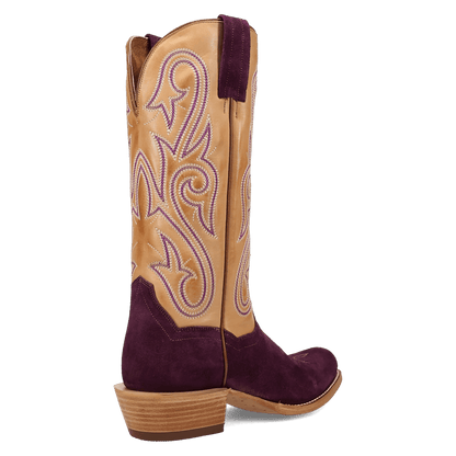 Women's Dan Post Lanessa Leather Boot - Purple - DP5278
