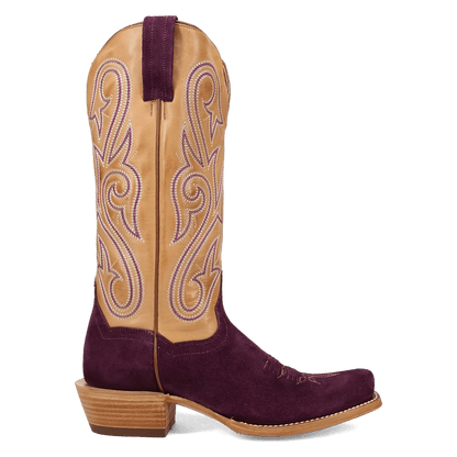 Women's Dan Post Lanessa Leather Boot - Purple - DP5278