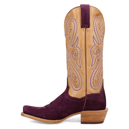 Women's Dan Post Lanessa Leather Boot - Purple - DP5278