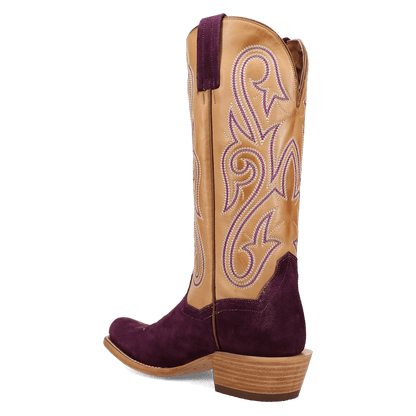 Women's Dan Post Lanessa Leather Boot - Purple - DP5278