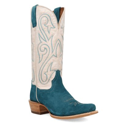 Women's Dan Post Lanessa Leather Boot - Turquoise - DP5280