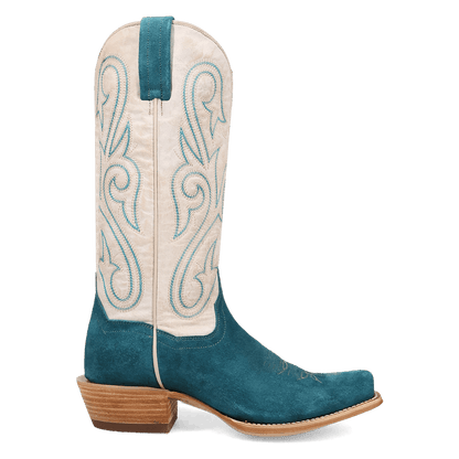 Women's Dan Post Lanessa Leather Boot - Turquoise - DP5280