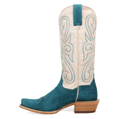 Women's Dan Post Lanessa Leather Boot - Turquoise - DP5280