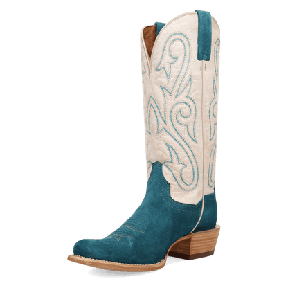 Women's Dan Post Lanessa Leather Boot - Turquoise - DP5280