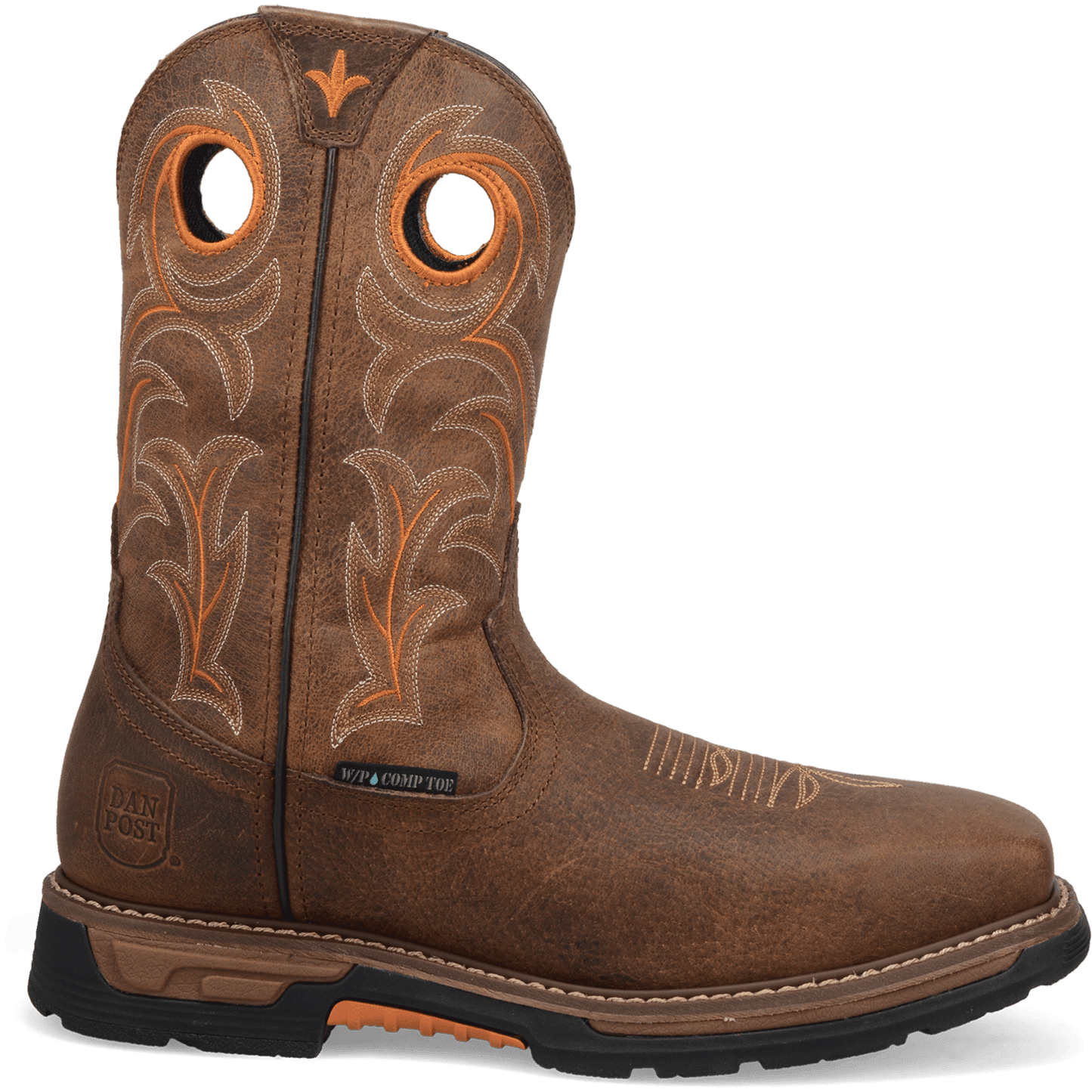 Men's Dan Post Storm'S Eye Waterproof Composite Toe - Brown - DP59414