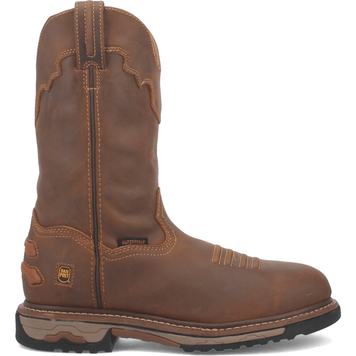 Men's Dan Post Journeyman Composite Toe Leather Boot - Brown - DP69512