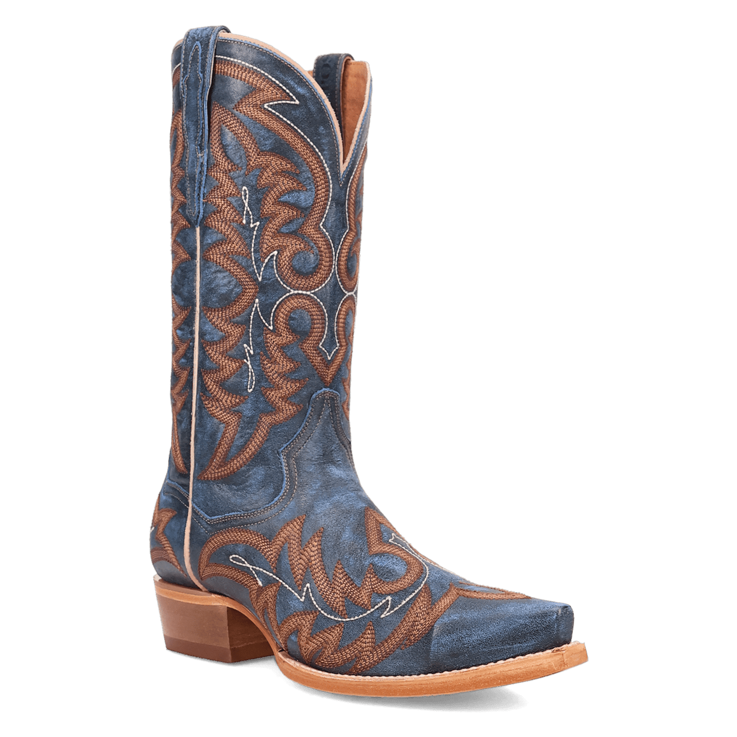 Men's Dan Post Triton Leather Boot - Blue - DP7032