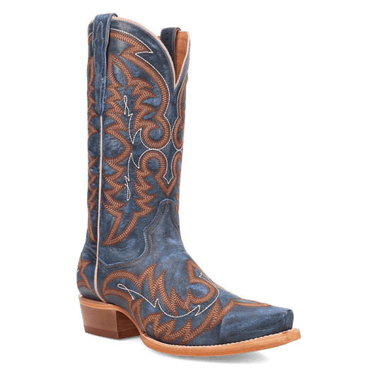 Men's Dan Post Triton Leather Boot - Blue - DP7032