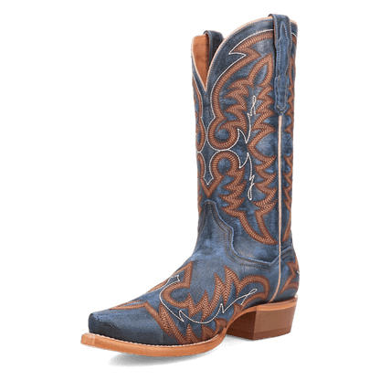 Men's Dan Post Triton Leather Boot - Blue - DP7032