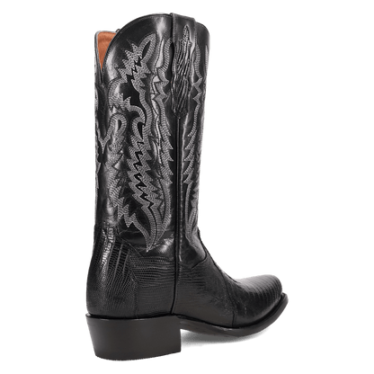 Men's Dan Post Ringold Lizard Boot - Black - DP7038