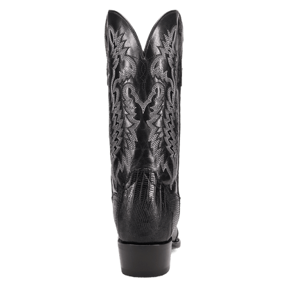 Men's Dan Post Ringold Lizard Boot - Black - DP7038
