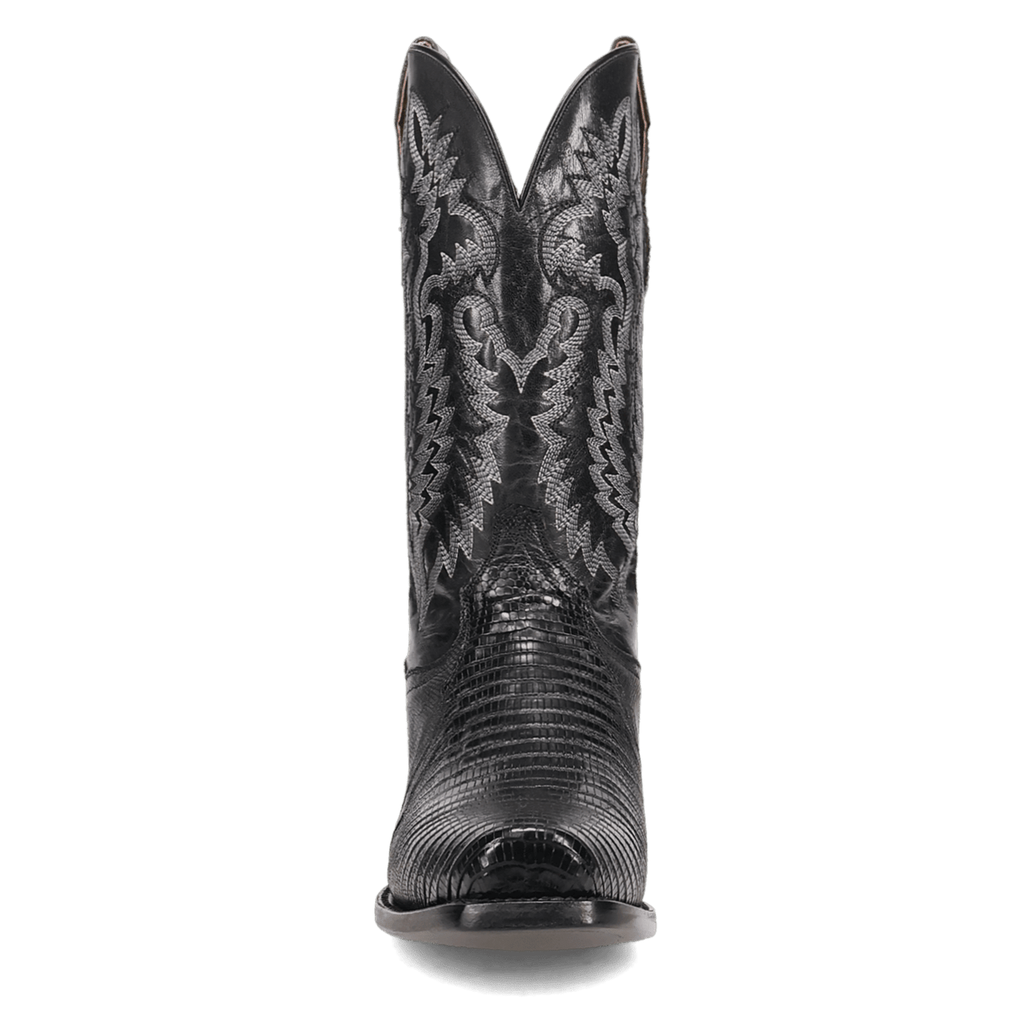 Men's Dan Post Ringold Lizard Boot - Black - DP7038