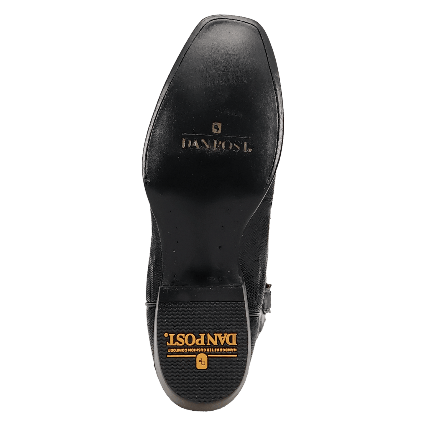 Men's Dan Post Ringold Lizard Boot - Black - DP7038