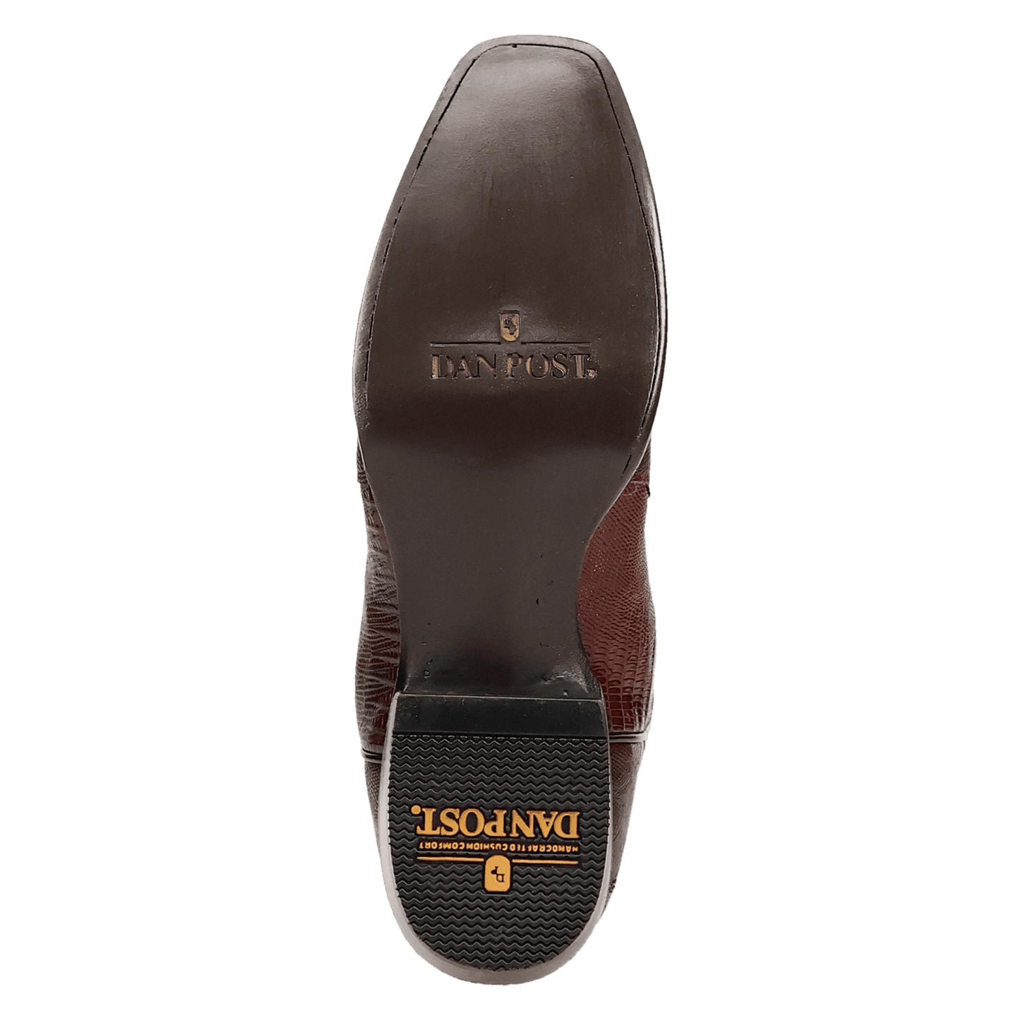Men's Dan Post Ringold Lizard Boot - Brown - DP7039