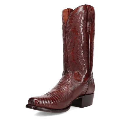 Men's Dan Post Ringold Lizard Boot - Brown - DP7039