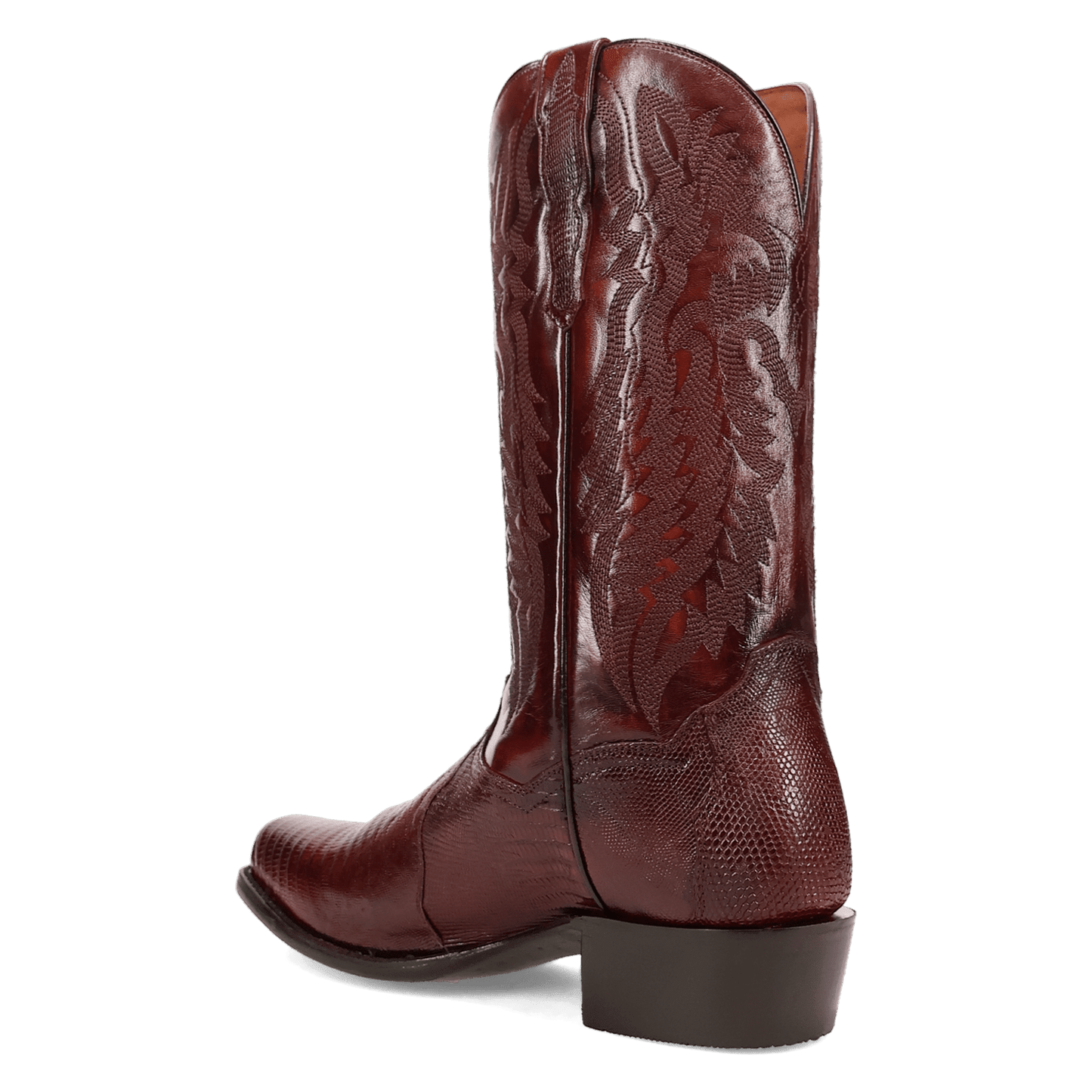 Men's Dan Post Ringold Lizard Boot - Brown - DP7039