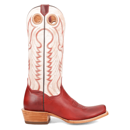 Women's Dan Post Adelaide Leather Boot - Red - DP7048