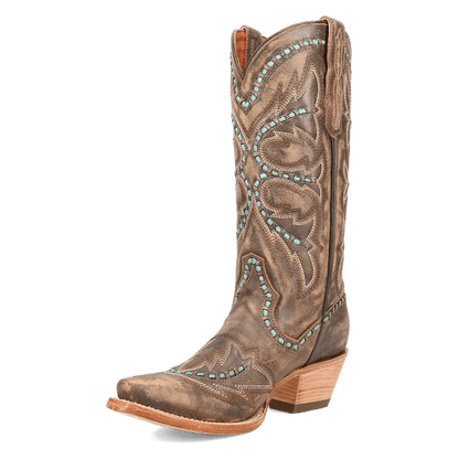 Women's Dan Post Mesa Leather Boot - Honey - DP7054