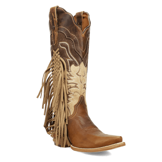 Women's Dan Post Dayla Leather Boot - Brown - DP7059